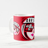 Mug Attention - Prone d'accident V2 | Musique (Devant gauche)