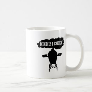 Mug Attention Si Je Fumé Funny Bbq Grillant Oeuf Fumeu