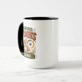Mug "Attention Zooms en cours de chargement"Fun Corgi (Devant gauche)