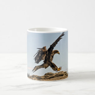 Mug Atterrissage d'aigle à tête blanche