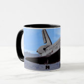 Mug Atterrissage de la navette spatiale Atlantis de la (Devant gauche)