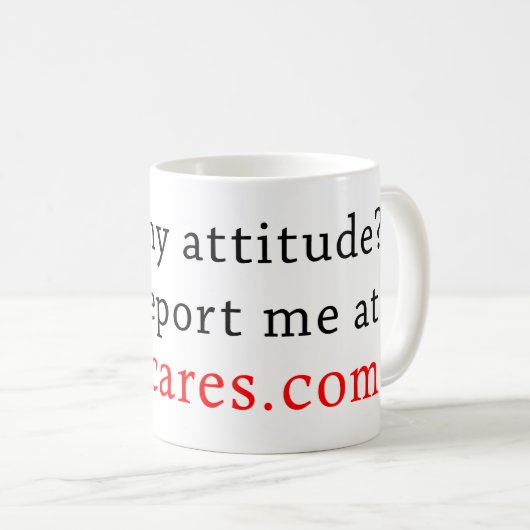 Mug attitude (Devant droit)