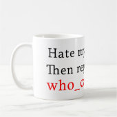 Mug attitude (Gauche)