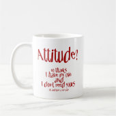 Mug Attitude (Gauche)