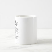 Mug attitude à plein effet amoureux des animaux de com (Centre)