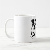 Mug Attitude d'attaque, B&W audacieux (Gauche)