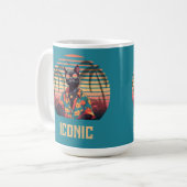 Mug Attitude de chat Tropical intemporelle (Devant gauche)
