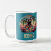 Mug Attitude de chat Tropical intemporelle (Gauche)