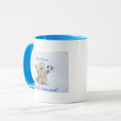 Mug Attitude de Meow de chatons (Devant gauche)