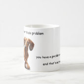 Mug Attitude de teckel (Centre)