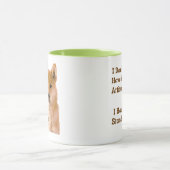 Mug Attitude et normes du chien de Shiba Inu (Centre)