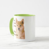 Mug Attitude et normes du chien de Shiba Inu (Devant gauche)