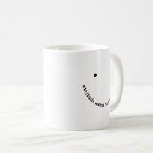 Mug Attitude Fait la Différence Visage Souriant Positi (Devant droit)