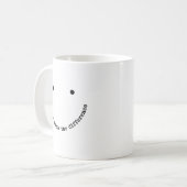 Mug Attitude Fait la Différence Visage Souriant Positi (Devant gauche)