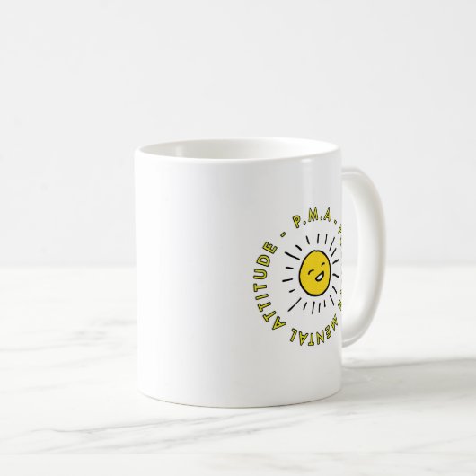 Mug Attitude mentale positive (Devant droit)
