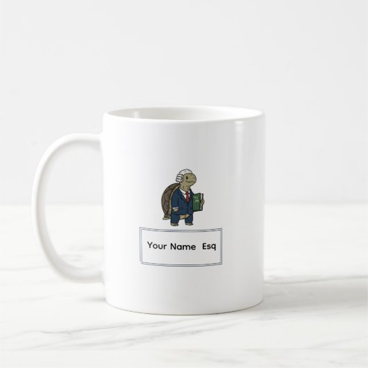 Mug Attorney Turtle Gift (Gauche)