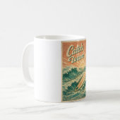 Mug Attrape chaque vague (Devant gauche)