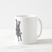 Mug Attrape cramoisi en vol (Devant droit)