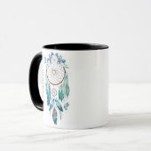 Mug Attrape-rêve Bohème Aquarelle (Devant gauche)