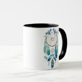Mug Attrape-rêve Bohème Aquarelle (Devant droit)