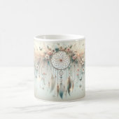 Mug Attrape-rêve Floral Papillon Pastel (Centre)