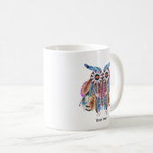 Mug Attrape-rêves de hibou amérindien (Devant droit)