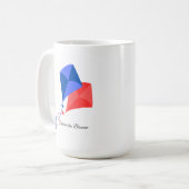 Mug Attraper la brise Chase le rêve (Devant gauche)