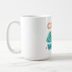 Mug Attraper la vague Surf Vague océanique et planche