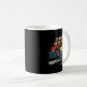Mug Attraper Plage Pas Enseigner Professeur Été (Devant droit)