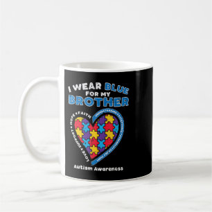 Mug Attrapez ce mignon Puzzle Je Porte Du Bleu Pour Mo