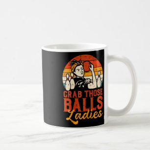 Mug Attrapez ces dames de bowling vintage Bowler maman