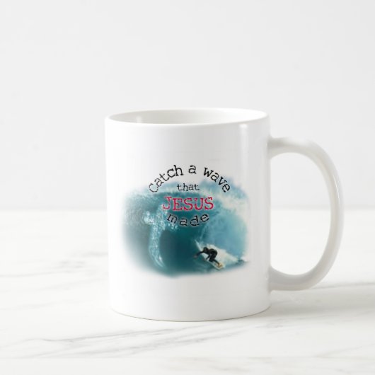 Mug Attrapez une vague (Droite)