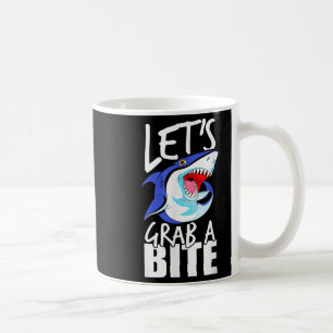 Mug Attrapons Un Humour Graphique De Requin Bite Sarca