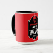 Mug Atv quad aventures (Devant gauche)