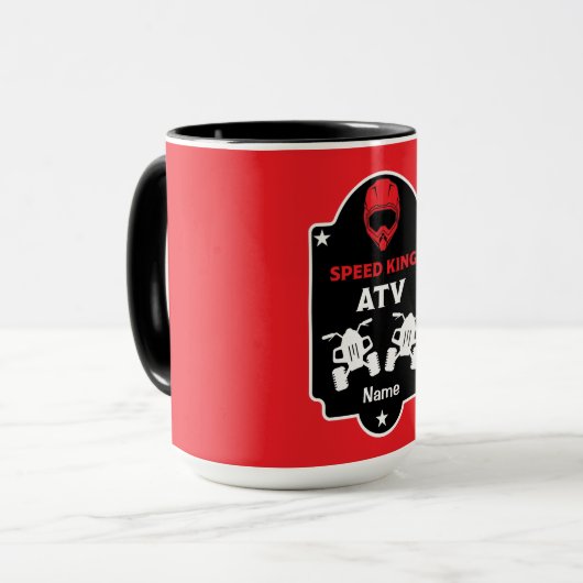 Mug Atv quad aventures (Devant gauche)
