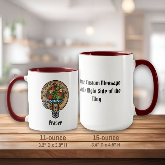Mug au blason du clan Fraser