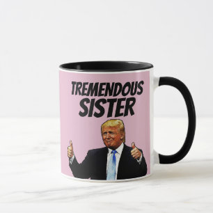 MUG AU CAFÉ DE SOEUR, FUNNY DONALD TRUMP