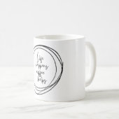 Mug Au Café - Mais D'Abord, Café (Devant droit)