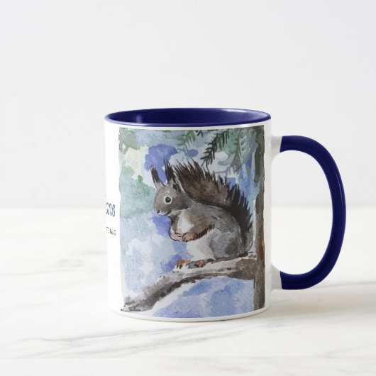 Mug au chocolat chaud écureuil (Droite)