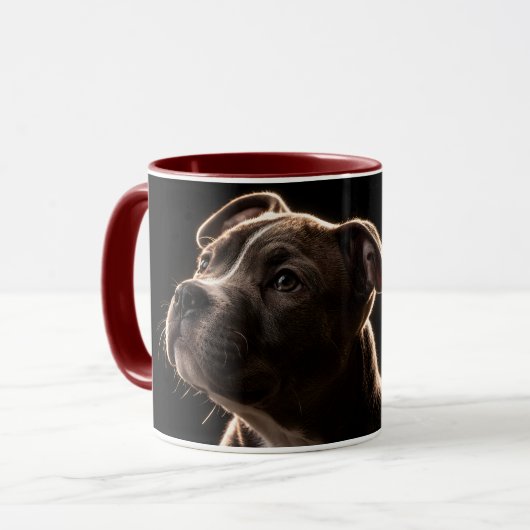 Mug Au cœur de lion (Devant gauche)