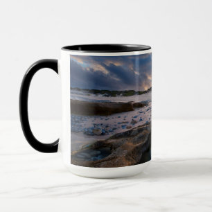 Mug Au coucher du soleil dans un magma