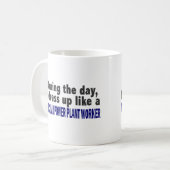 Mug Au cours de la journée travailleur de centrale (Devant gauche)