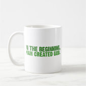Mug Au début, l'homme a créé Dieu (Gauche)