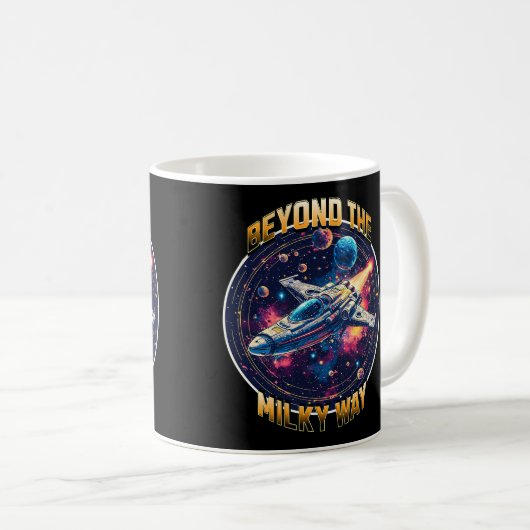 Mug Au-delà de la voie lactée (Devant droit)