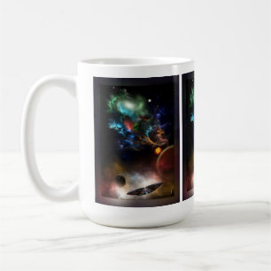 Mug Au-delà de l'espace et du temps L'art fractal II S