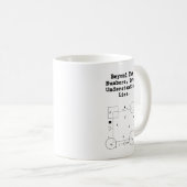 Mug Au-delà des chiffres | Véritable compréhension des (Devant droit)