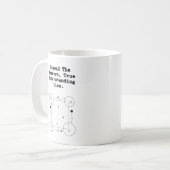 Mug Au-delà des chiffres | Véritable compréhension des (Devant gauche)