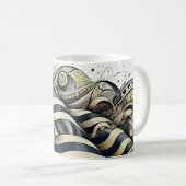 Mug Au-delà des rayures et des étoiles (Devant droit)