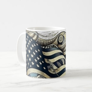 Mug Au-delà des rayures et des étoiles