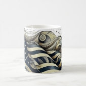 Mug Au-delà des rayures et des étoiles (Centre)